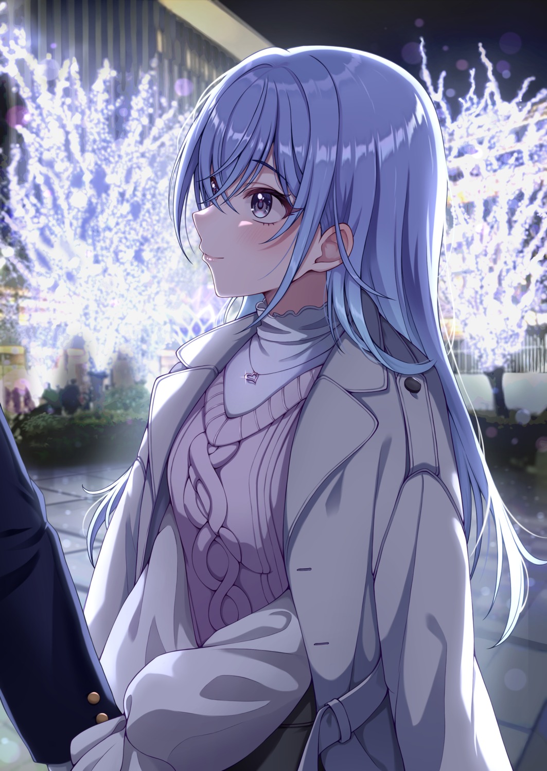 producer, sorugi_park, suzuki_hana, sweater, the_idolm@ster, the_idolm@ster_shiny_colors