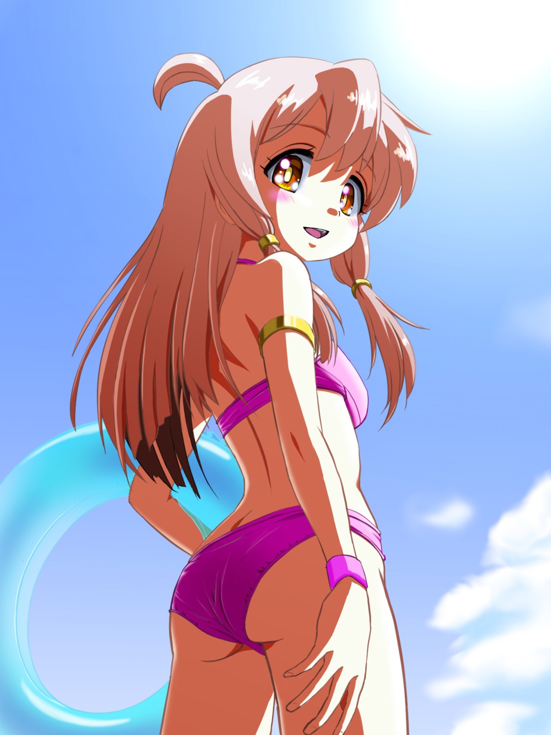 ass, bekicon, bikini, genderswap, onii-chan_wa_oshimai!, oyama_mahiro, swimsuits, thong