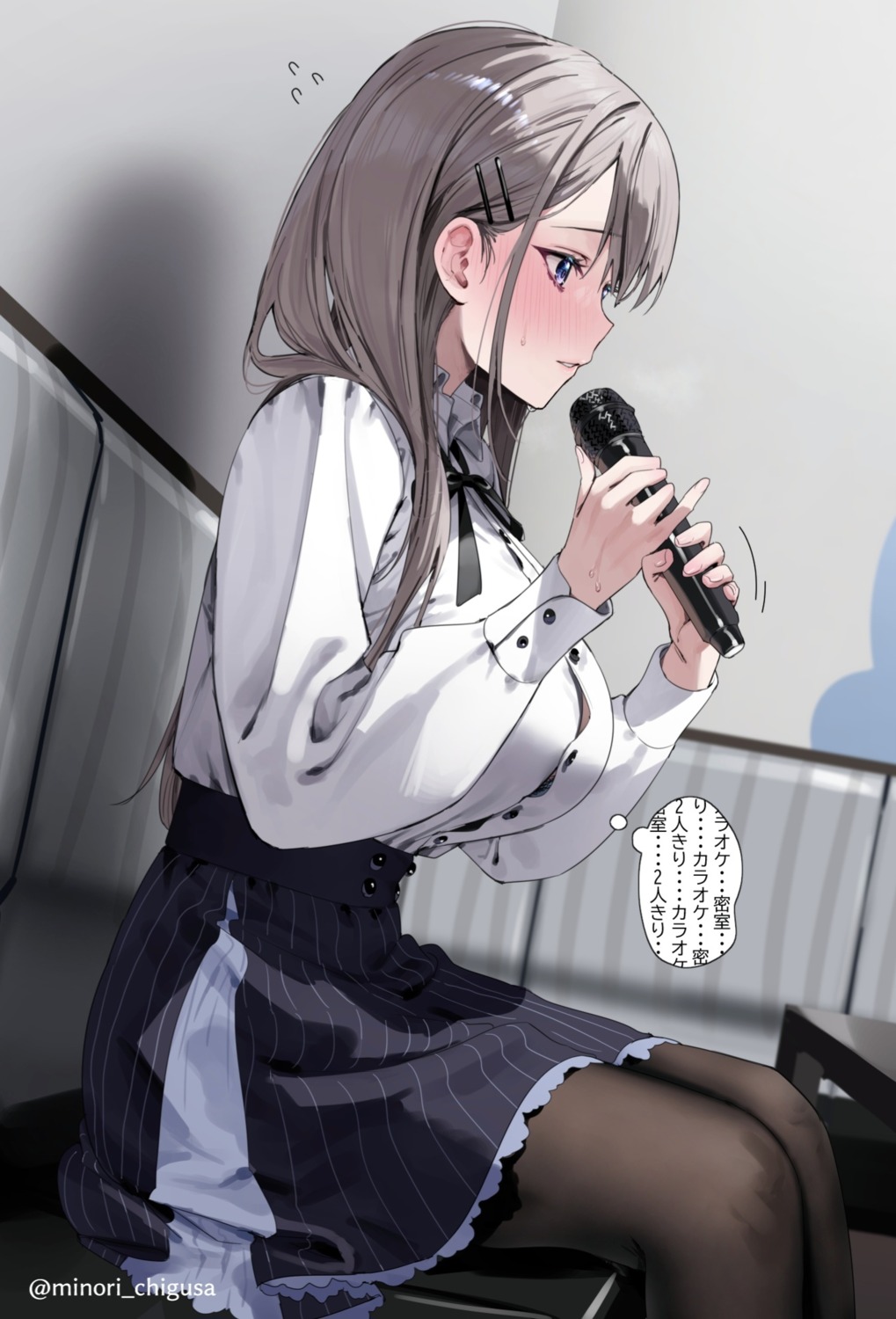 chigusa_minori, pantyhose, saotome_shino_(shino_to_ren), shino_to_ren