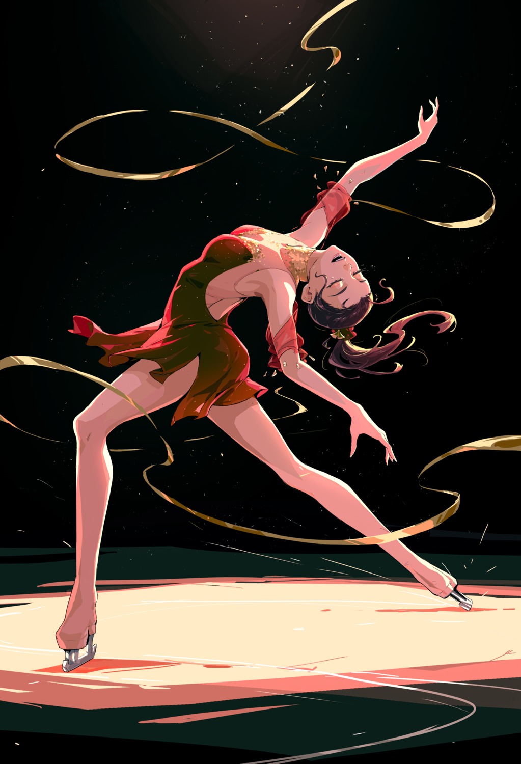 dress, ice_skating, wenfei_ye