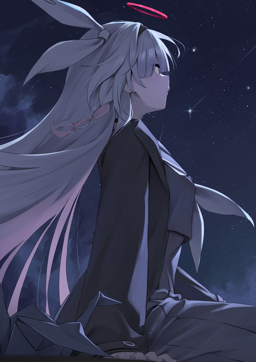 arona_(blue_archive), blue_archive, halo, karadborg, plana_(blue_archive), seifuku