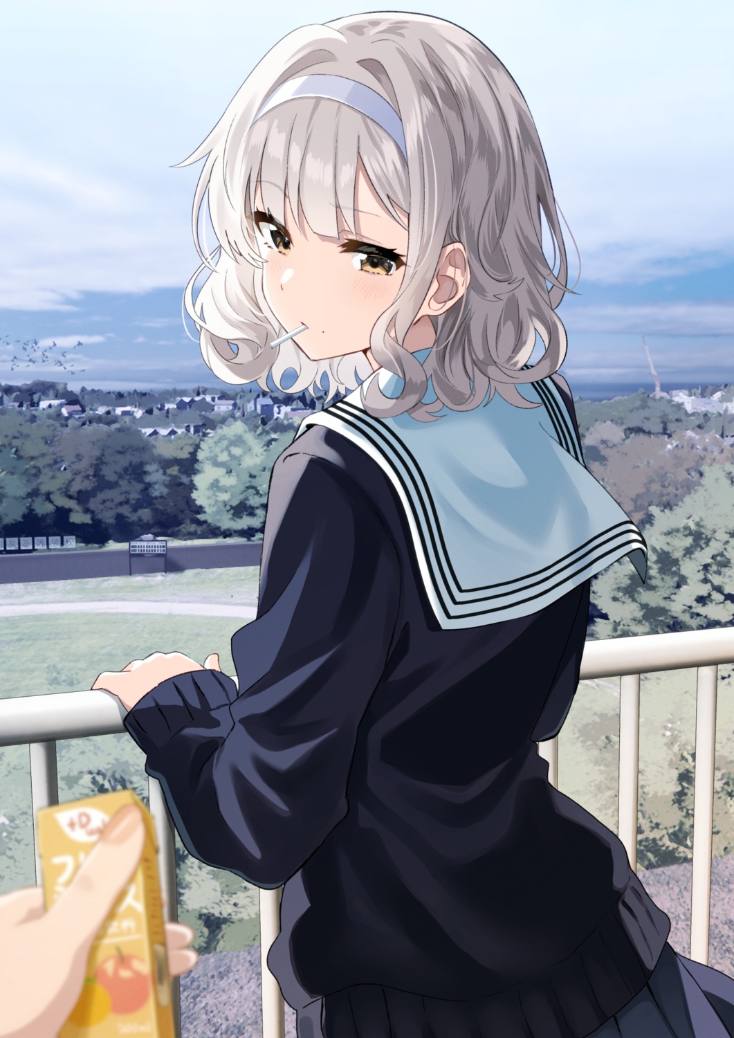 seifuku, shiokazunoko, sweater