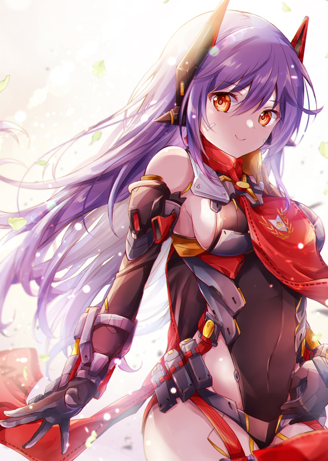 hana_(xenoblade_2), hana_jd, leotard, mecha_musume, ui_frara, xenoblade_(series), xenoblade_2