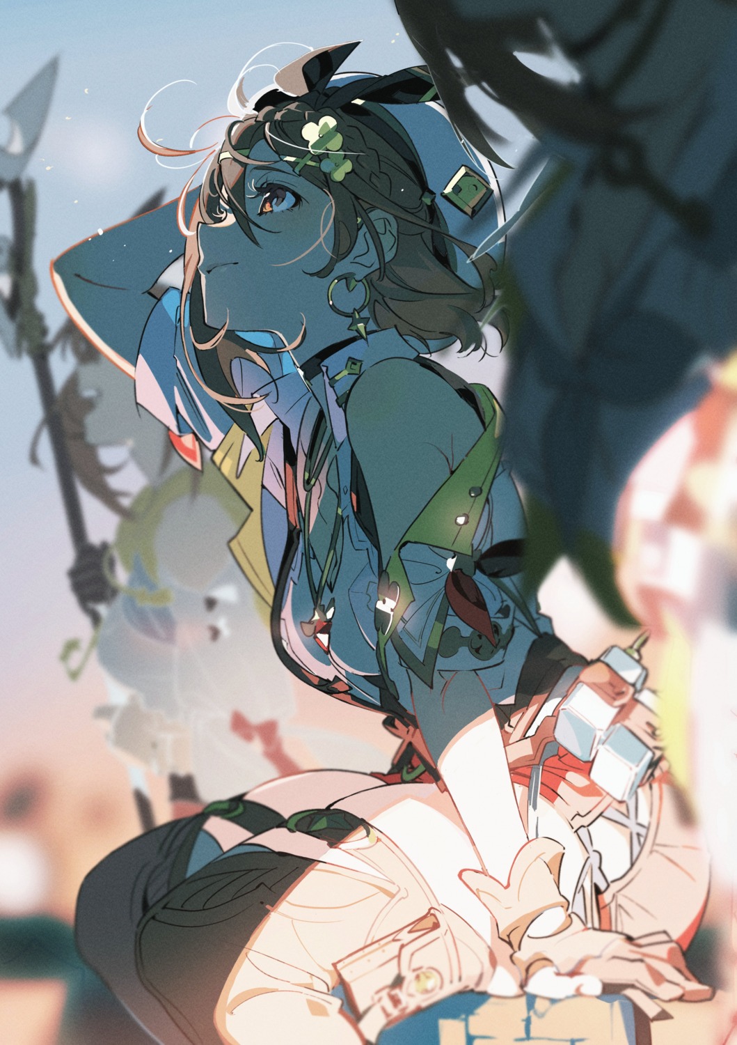 atelier, atelier_ryza, atelier_ryza_2, atelier_ryza_3, garter, reisalin_stout, thighhighs, weapon