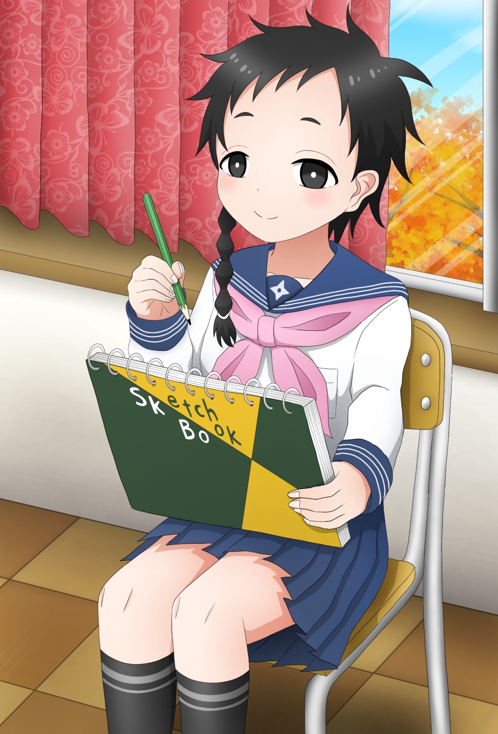 hasu_(kunoichi_tsubaki_no_mune_no_uchi), ishigakiseiya, kunoichi_tsubaki_no_mune_no_uchi, seifuku