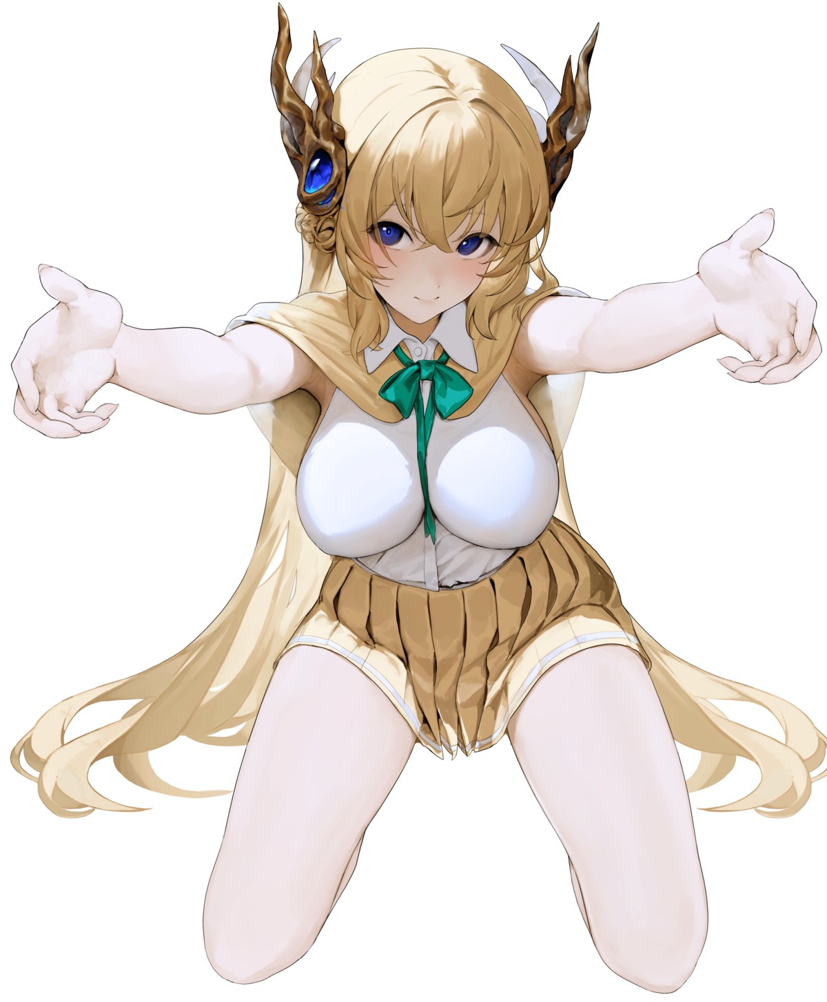 egk513, horns, seifuku