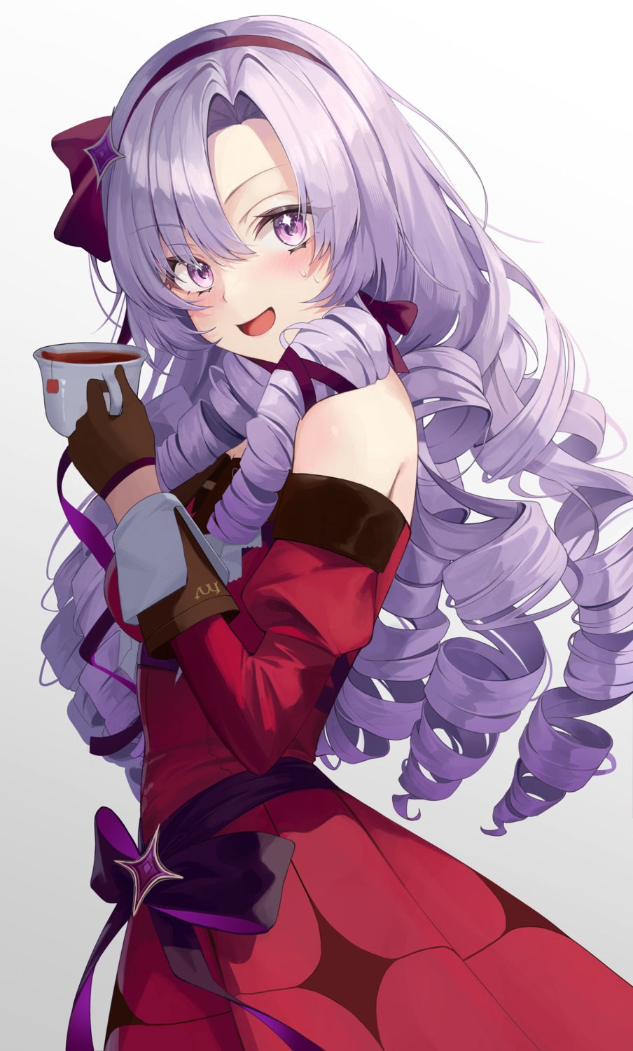 clrawing, dress, hyakumantenbara_salome, nijisanji