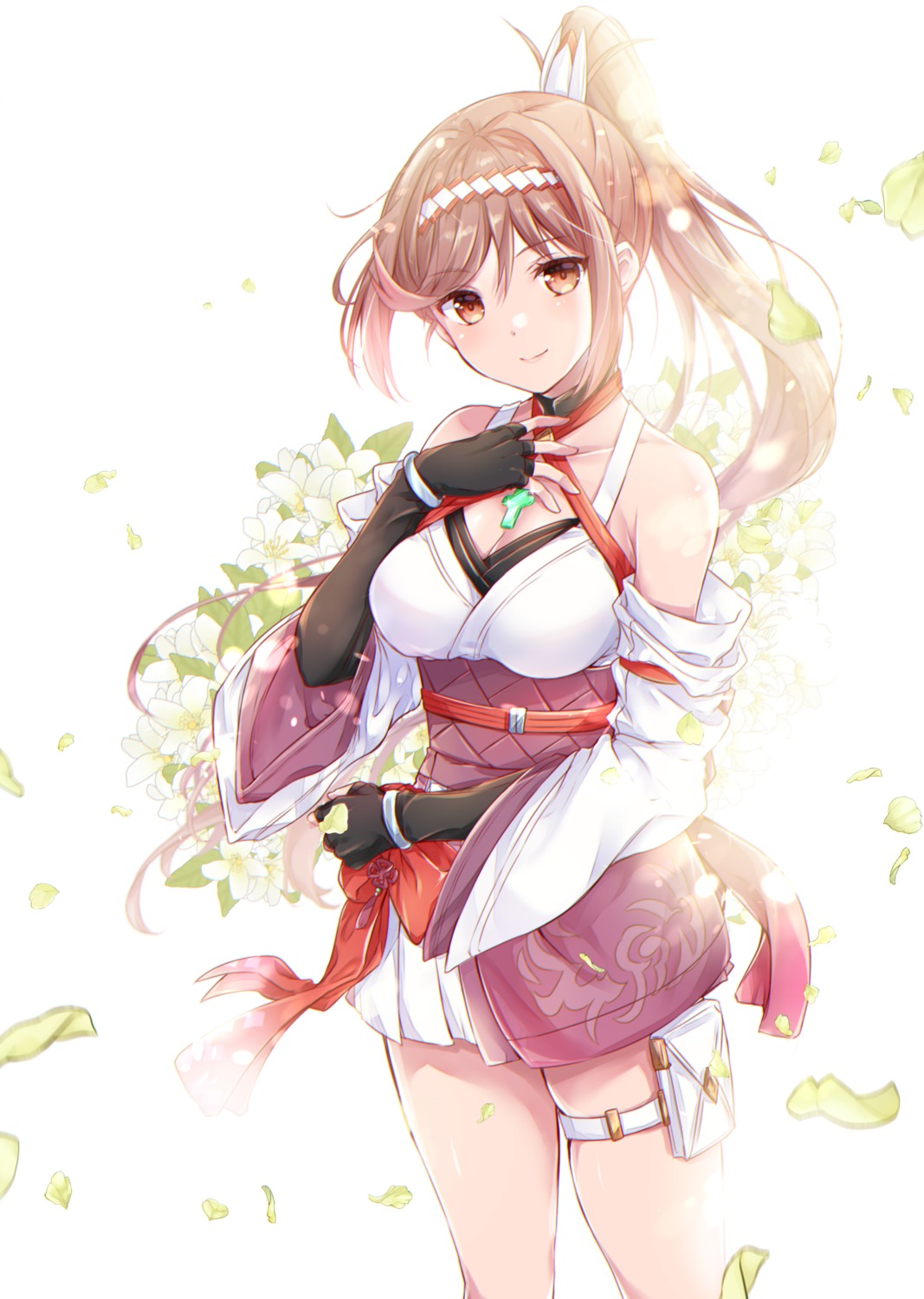 garter, japanese_clothes, kagiroi_(xenoblade_3), ui_frara, xenoblade_(series), xenoblade_3