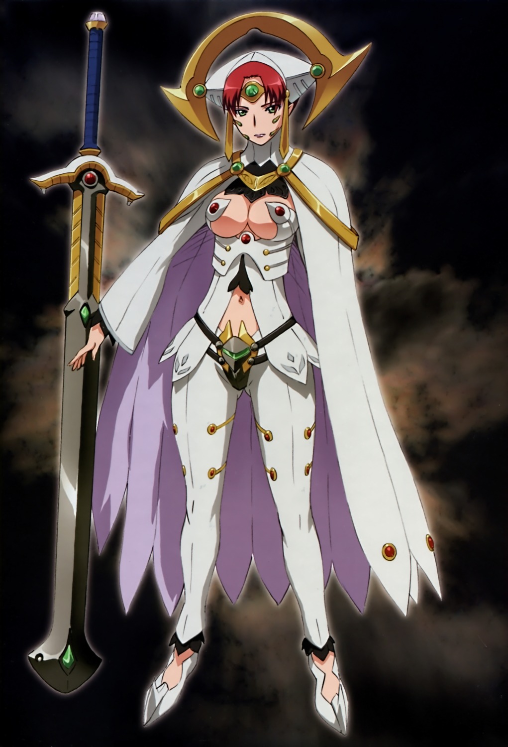 claudette, cleavage, hisayuki_hirokazu, queen's_blade, queen's_blade_rebellion