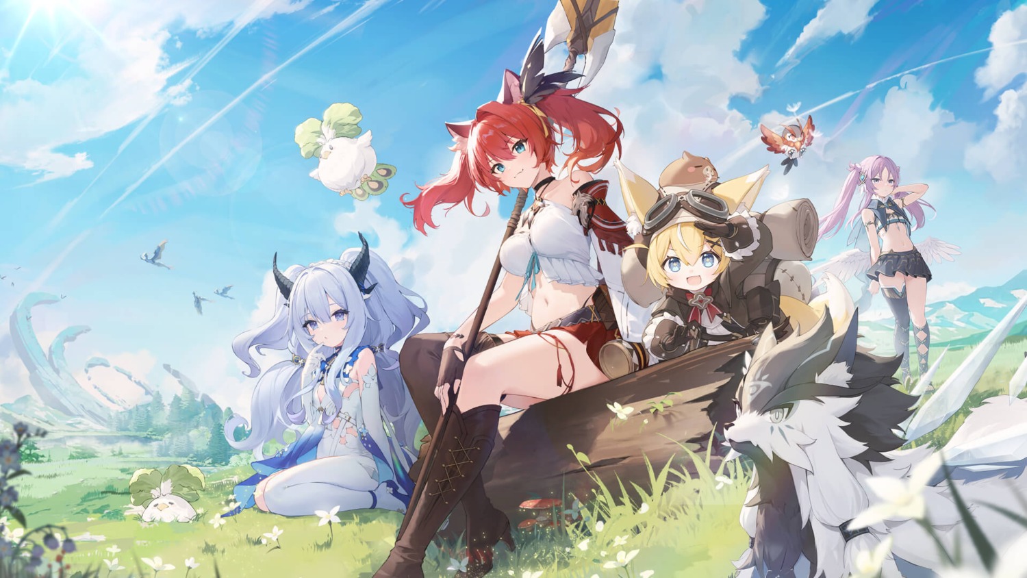abby, animal_ears, azur_promilia, garter, heels, horns, mitty_(azur_promilia), tagme