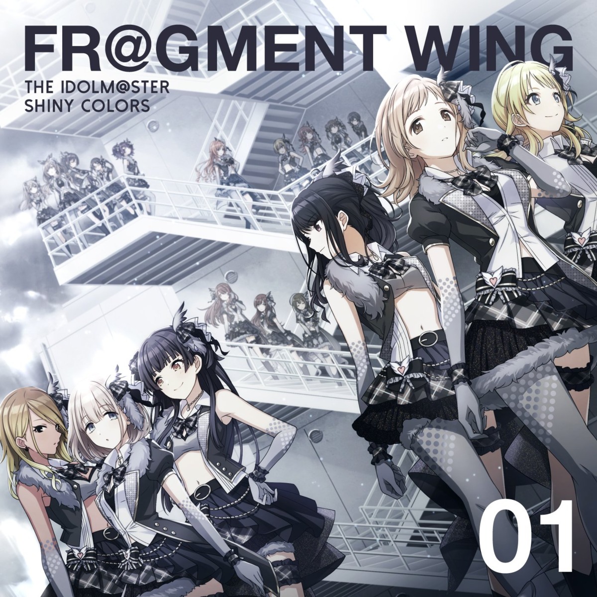 arisugawa_natsuha, cleavage, disc_cover, garter, hachimiya_meguru, im@ssc_kaihatsu_team, izumi_mei, kazano_hiori