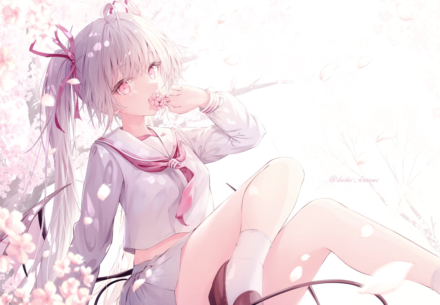 daidai_(daidai826), devil, seifuku, tail, wings