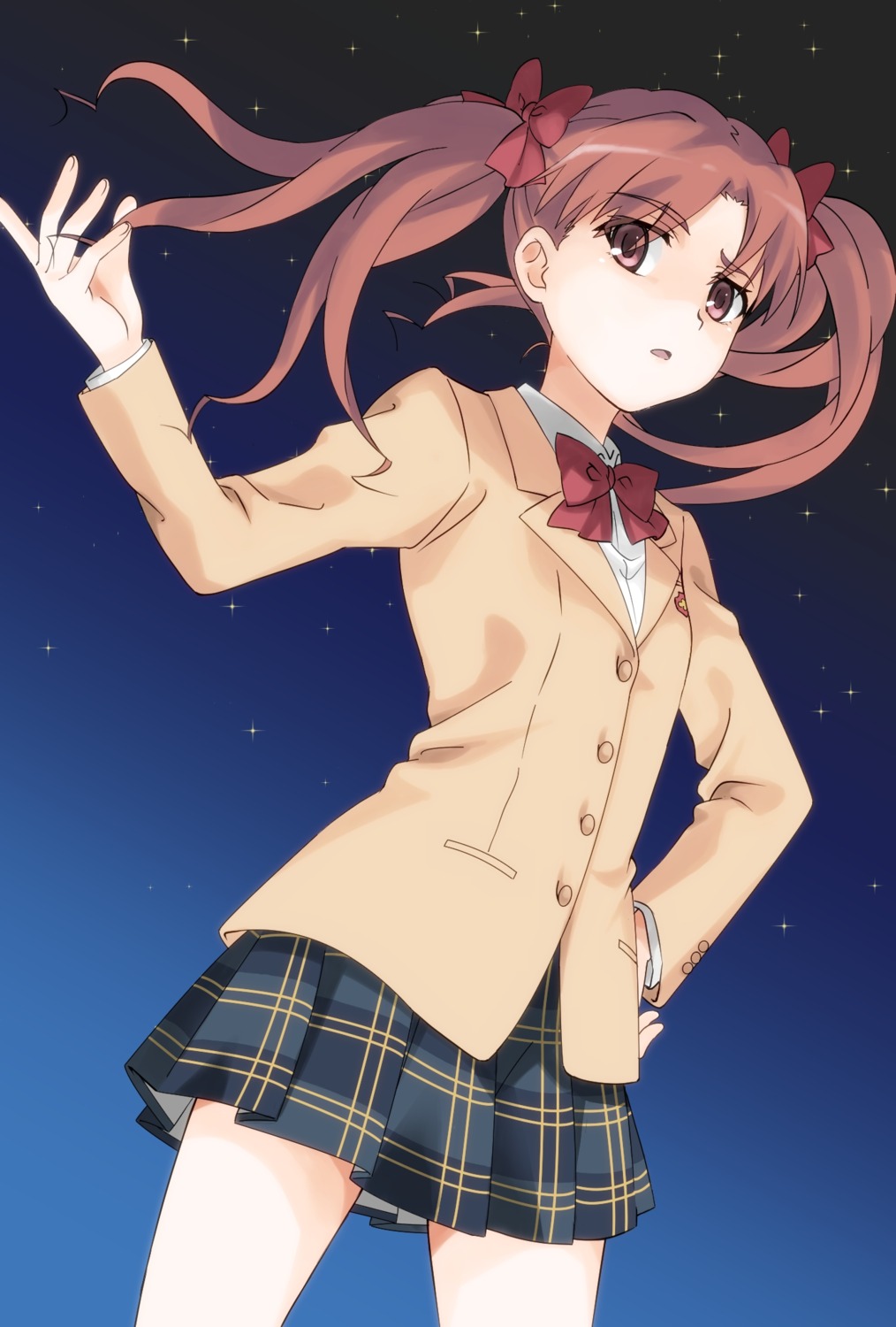 naguramu, seifuku, shirai_kuroko, toaru_kagaku_no_railgun, toaru_majutsu_no_index