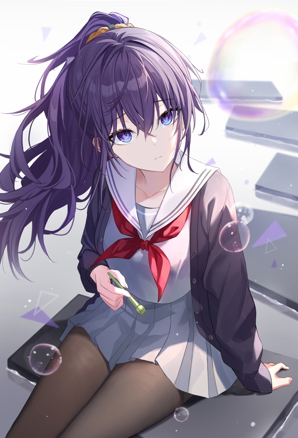 asahina_mafuyu, pantyhose, project_sekai, seifuku, sweater, timmoo
