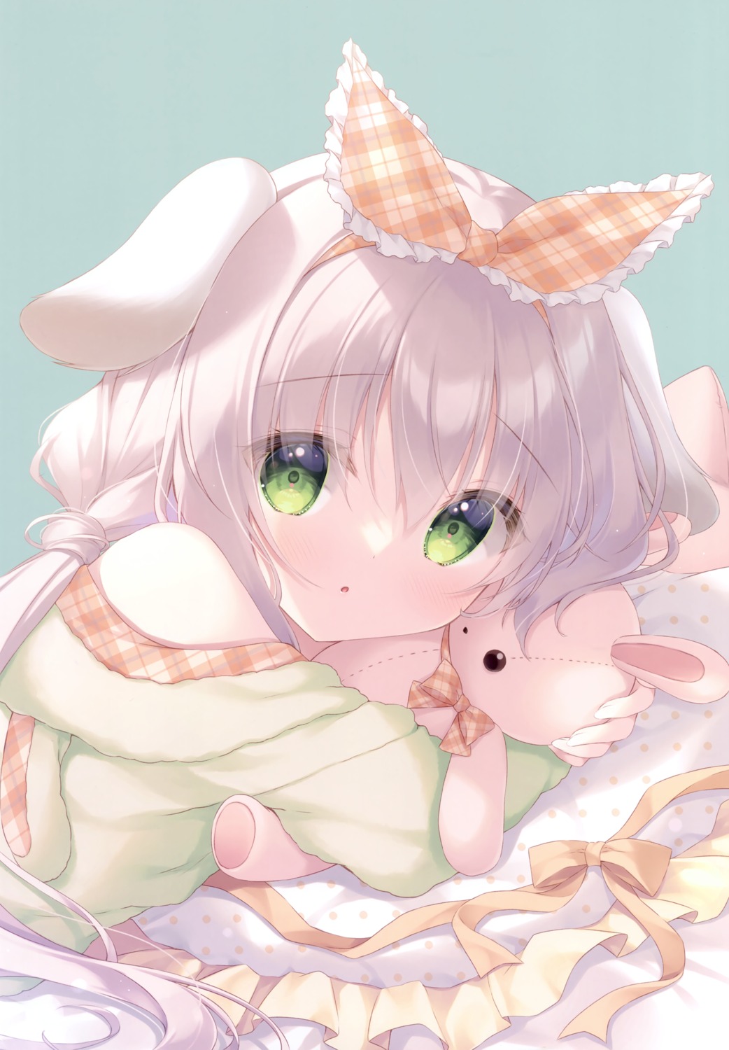 animal_ears, inumimi, pajama, peach_candy, yukie