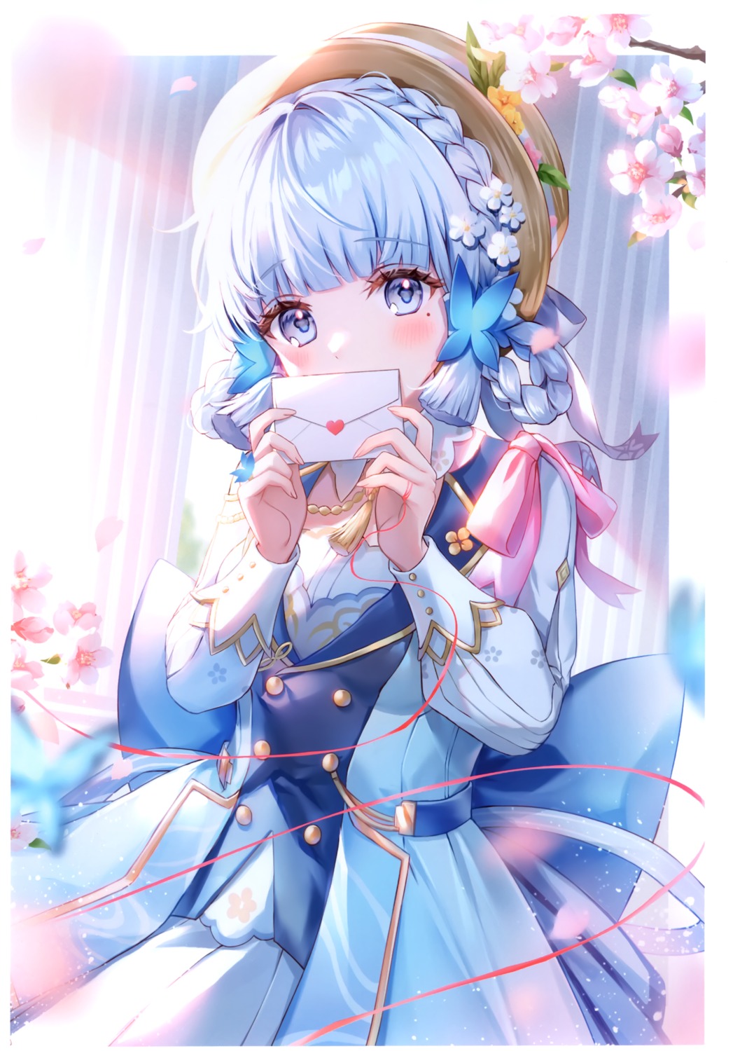 amaki_ruto, dress, genshin_impact, kamisato_ayaka