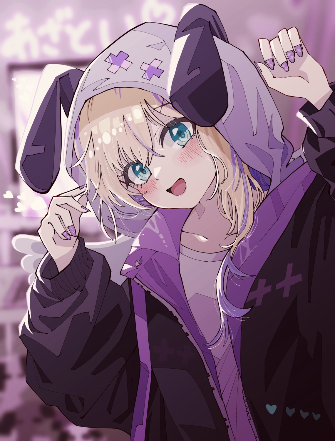 animal_ears, bunny_ears, iris_black_games, kurumi_noah, payang, vspo!, wings