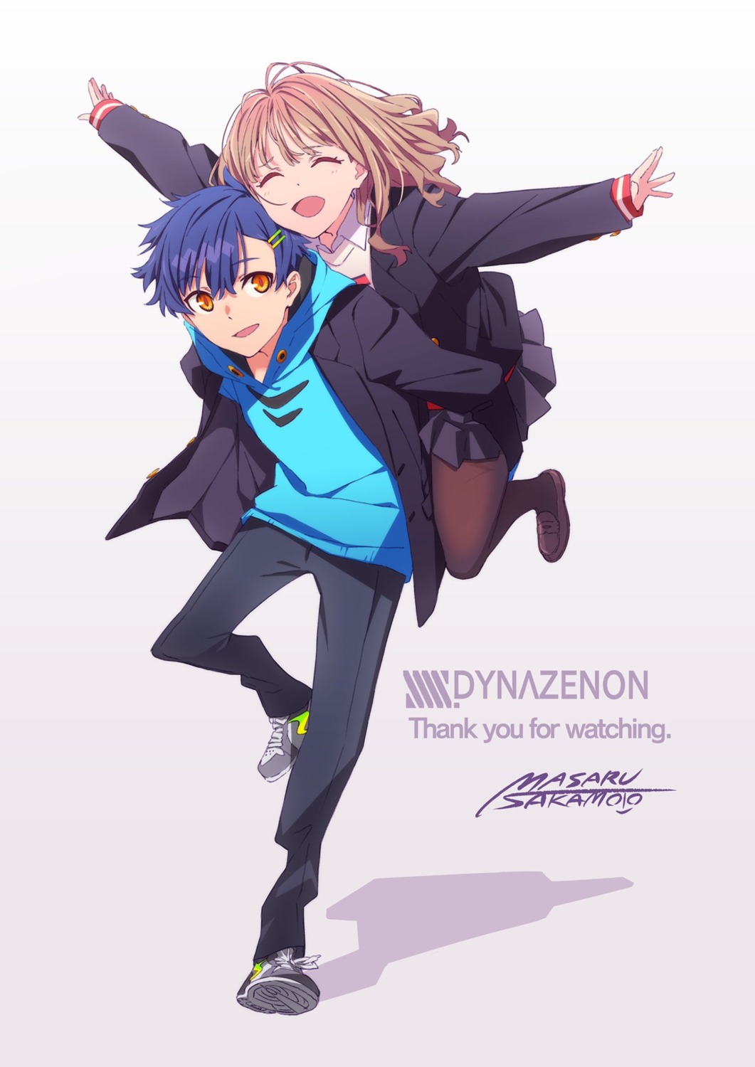 asanaka_yomogi, gridman_universe, minami_yume, pantyhose, sakamoto_masaru, seifuku, ssss.dynazenon, sweater
