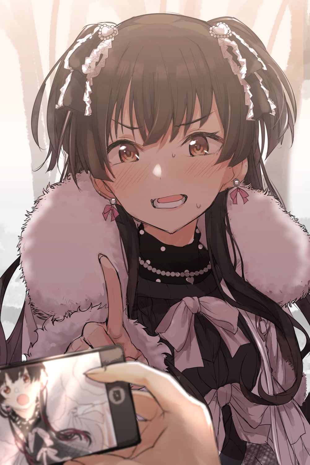 hanetsuka, mayuzumi_fuyuko, sweater, the_idolm@ster, the_idolm@ster_shiny_colors