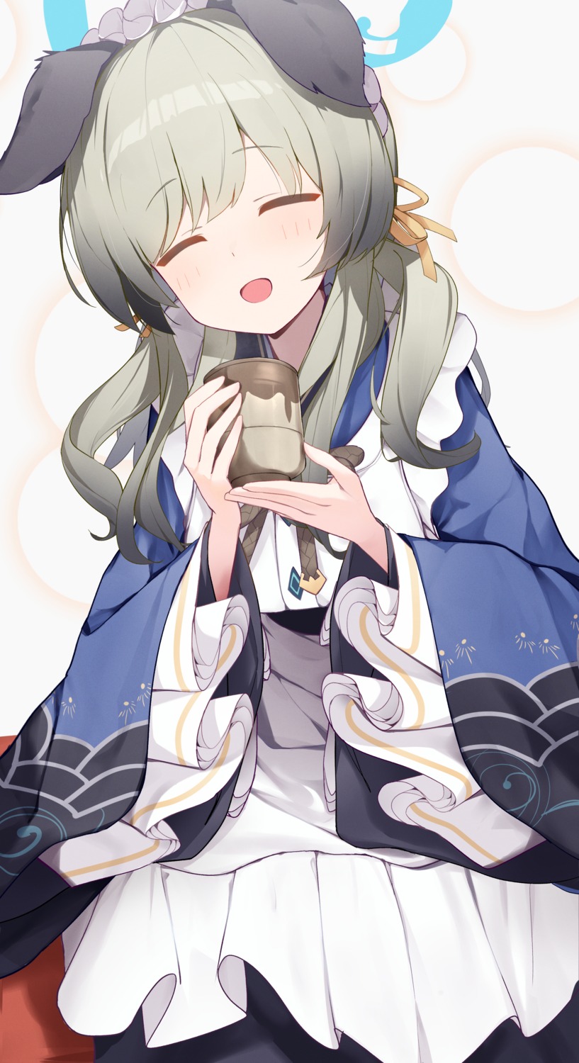 animal_ears, blue_archive, halo, inumimi, maid, satohama_umika, wa_maid, yamada_auto
