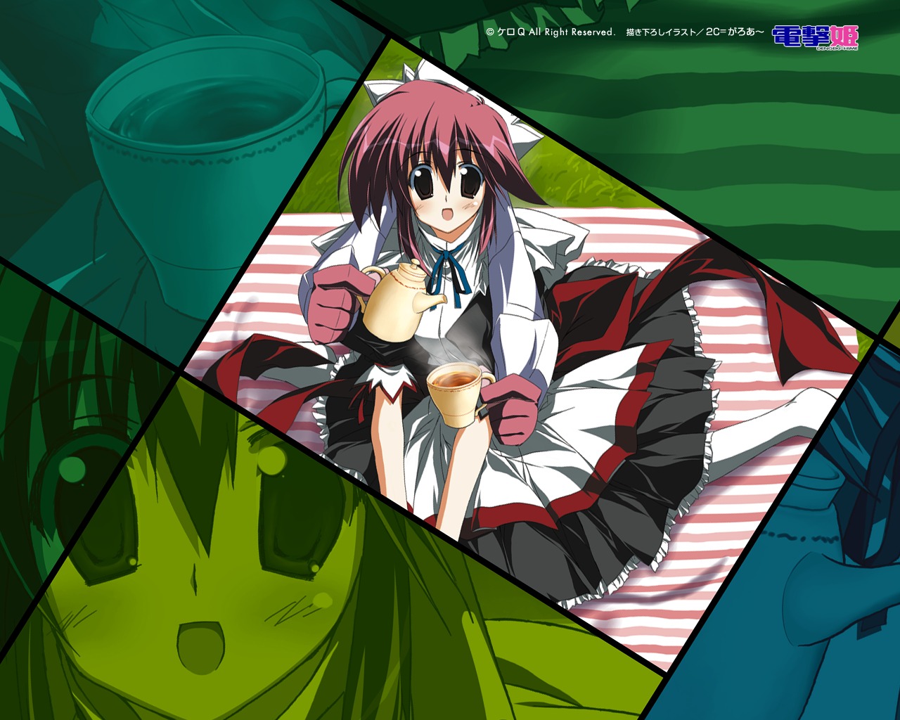 2c=galore, keroq, maid, moekan, rinia, wallpaper