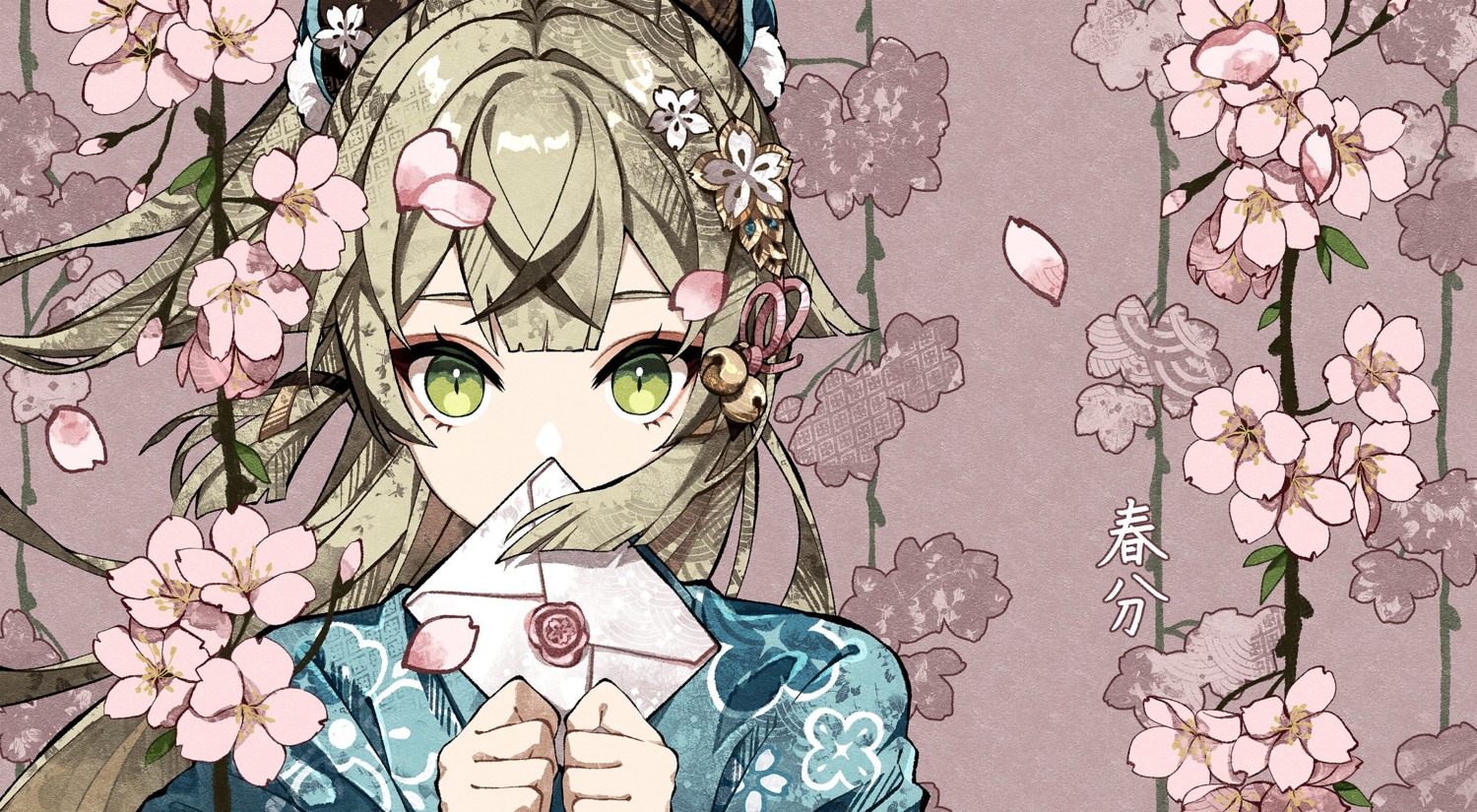 animal_ears, cha_hanare, genshin_impact, japanese_clothes, kirara_(genshin_impact), nekomimi