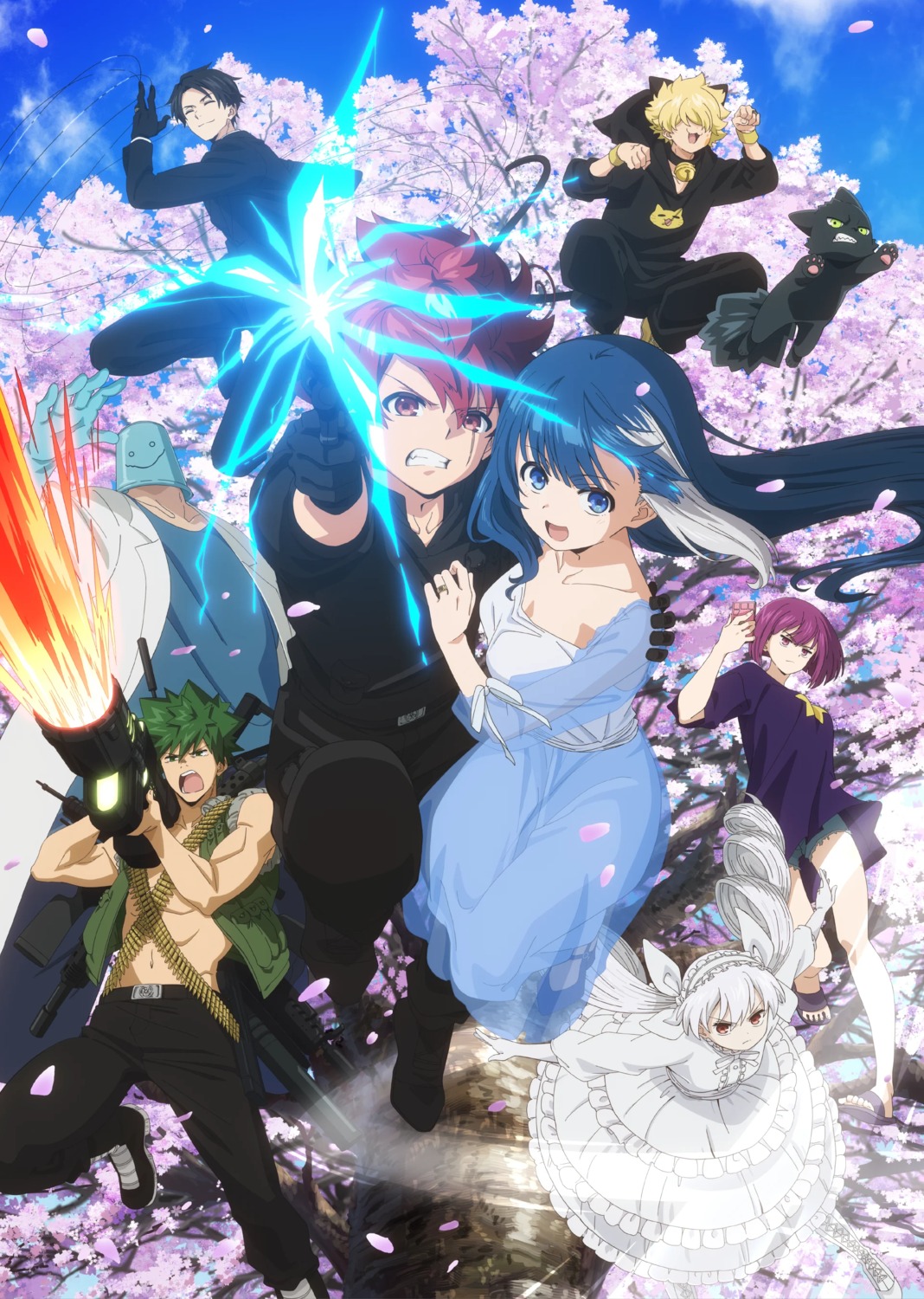 asano_taiyou, business_suit, dress, goliath, gothic_lolita, gun, lolita_fashion, neko, see_through, seifuku, tagme, weapon, yozakura-san_chi_no_daisakusen, yozakura_futaba, yozakura_kengo, yozakura_kyouichirou, yozakura_mutsumi, yozakura_nanao, yozakura_shinzo, yozakura_shion