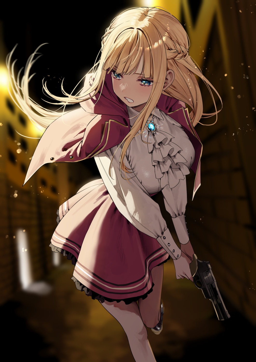 charlotte_arisaka_anderson, chigusa_minori, gun, tantei_wa_mou_shindeiru.