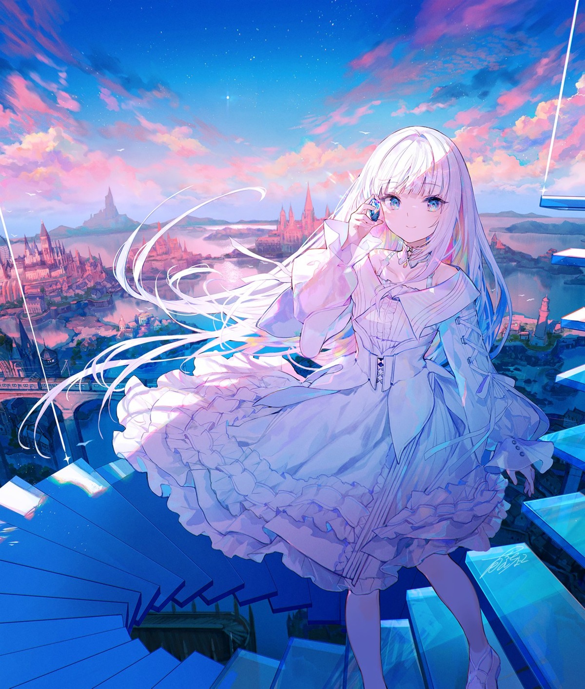 dress, fuzichoko, see_through