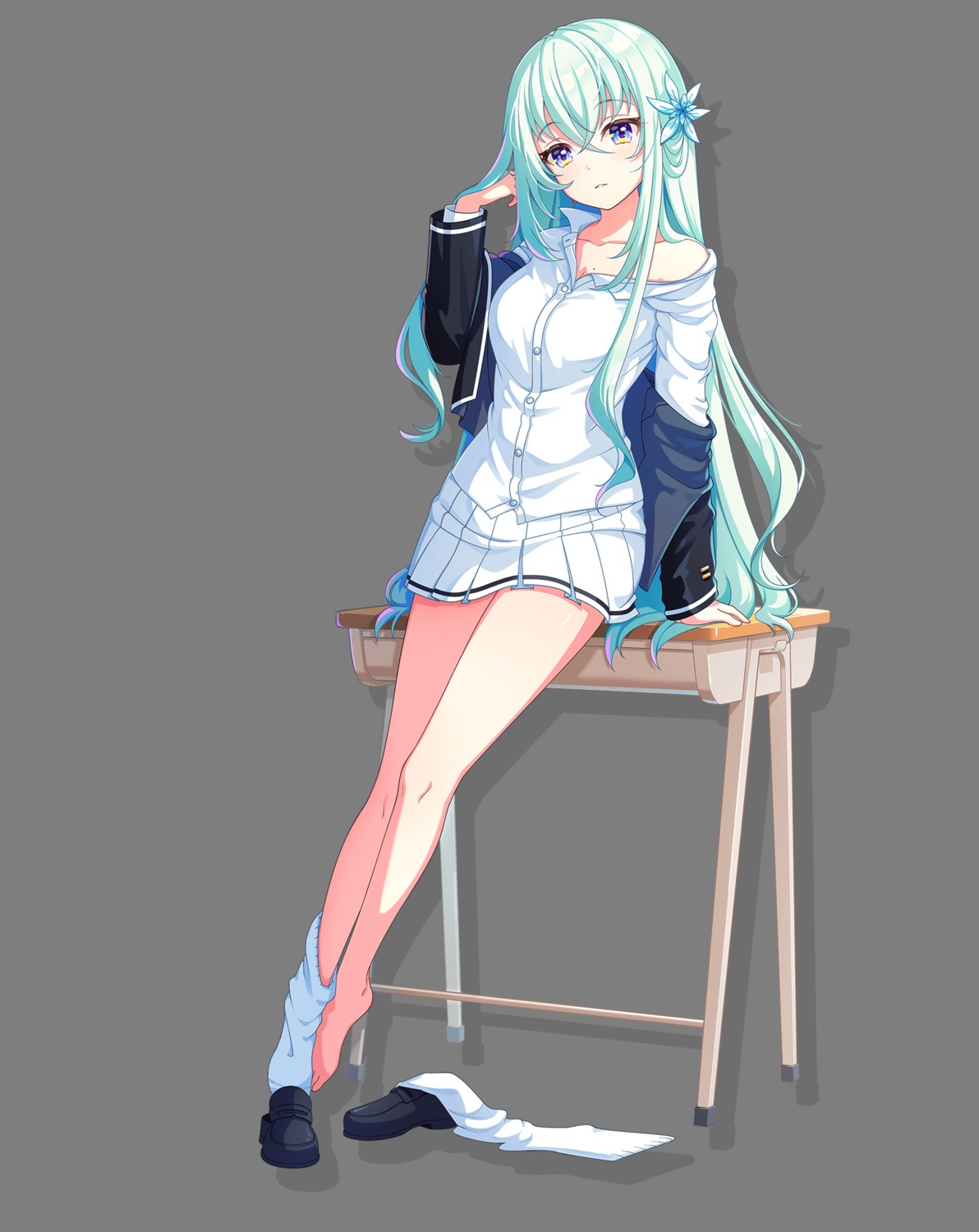 lilja_kurtbay, seifuku, tagme, transparent_png, world_dai_star