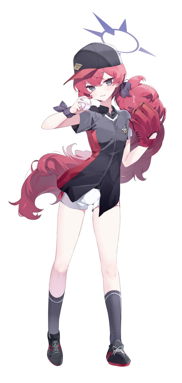 baseball, blue_archive, halo, meunhongcha, natsume_iroha, uniform