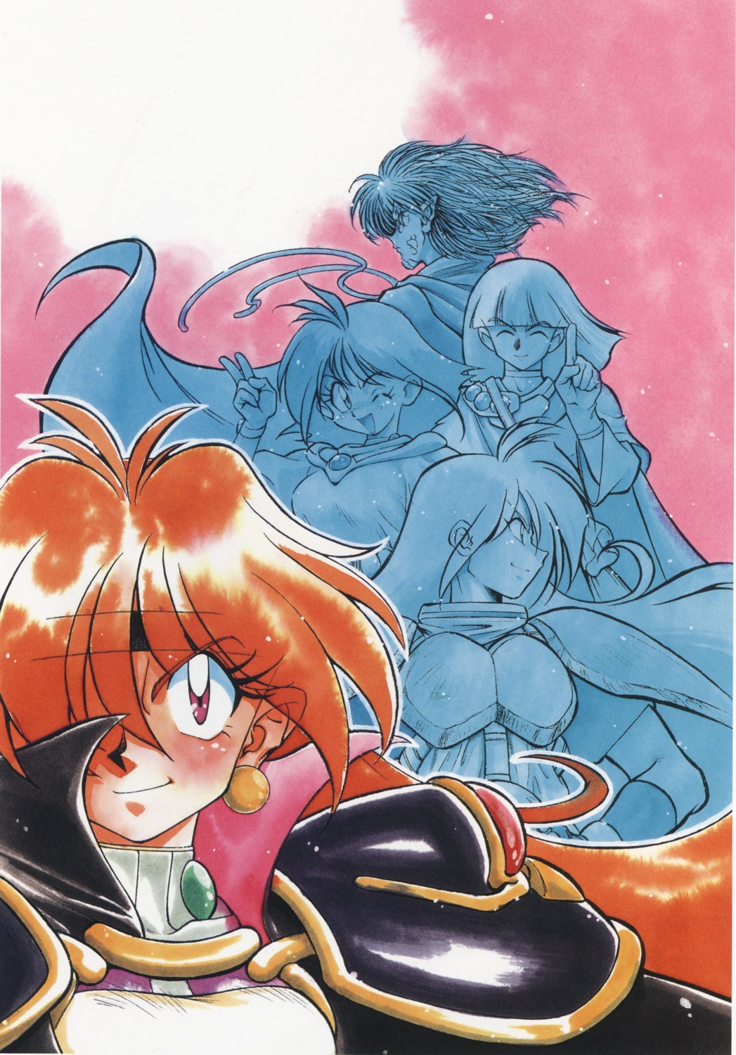 amelia_wil_tesla_seyruun, gourry_gabriev, lina_inverse, slayers, xelloss_metallium, zelgadiss_graywords