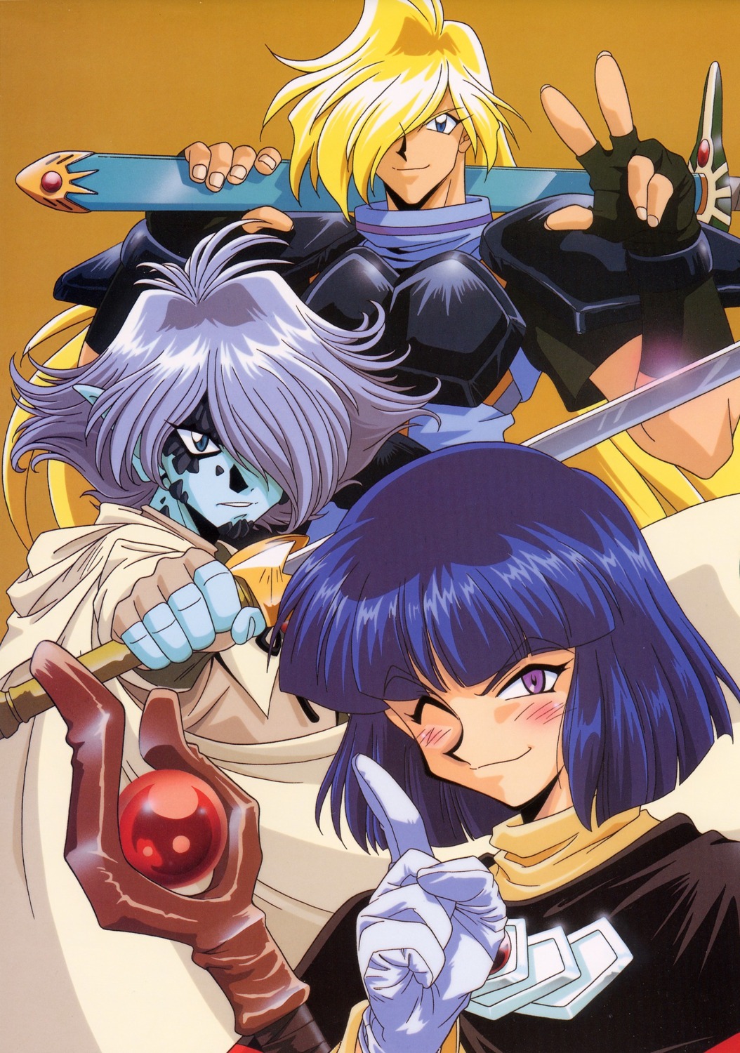 araizumi_rui, gourry_gabriev, screening, slayers, xelloss_metallium, zelgadiss_graywords