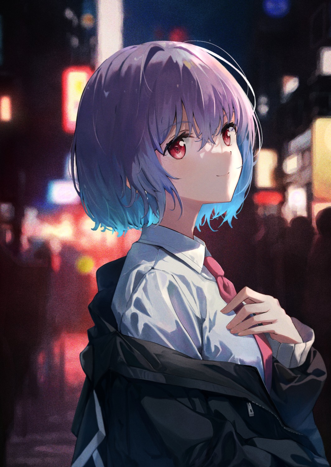 gridman_universe, kissshotmagia, seifuku, shinjou_akane, ssss.gridman