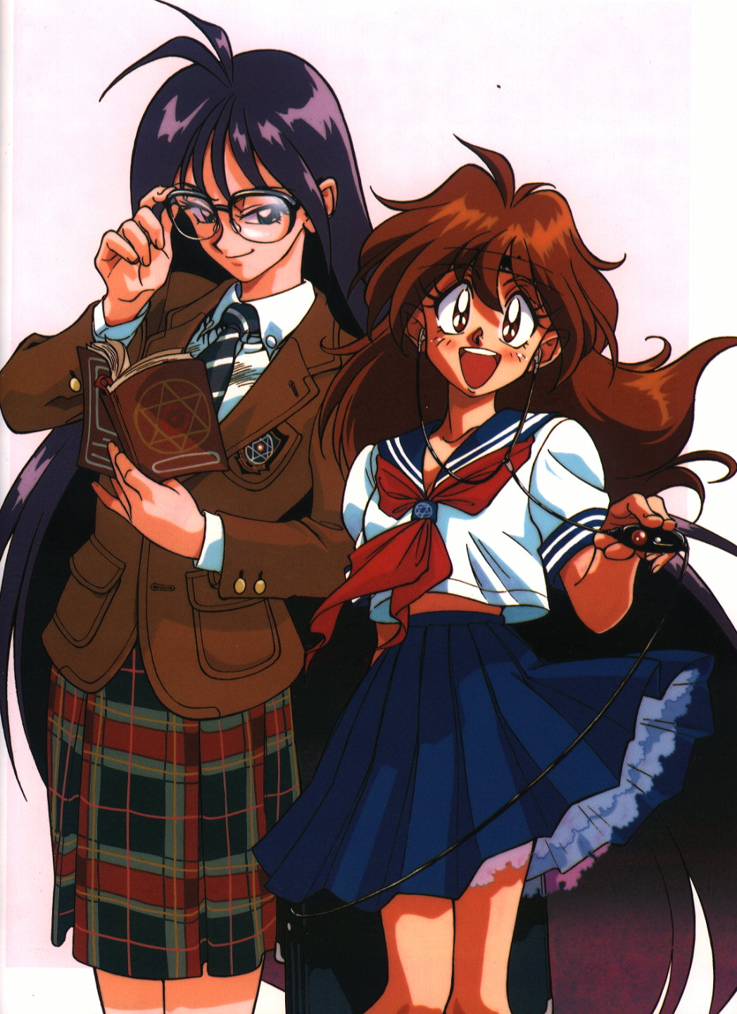 lina_inverse, megane, naga_the_serpent, screening, seifuku, skirt_lift, slayers