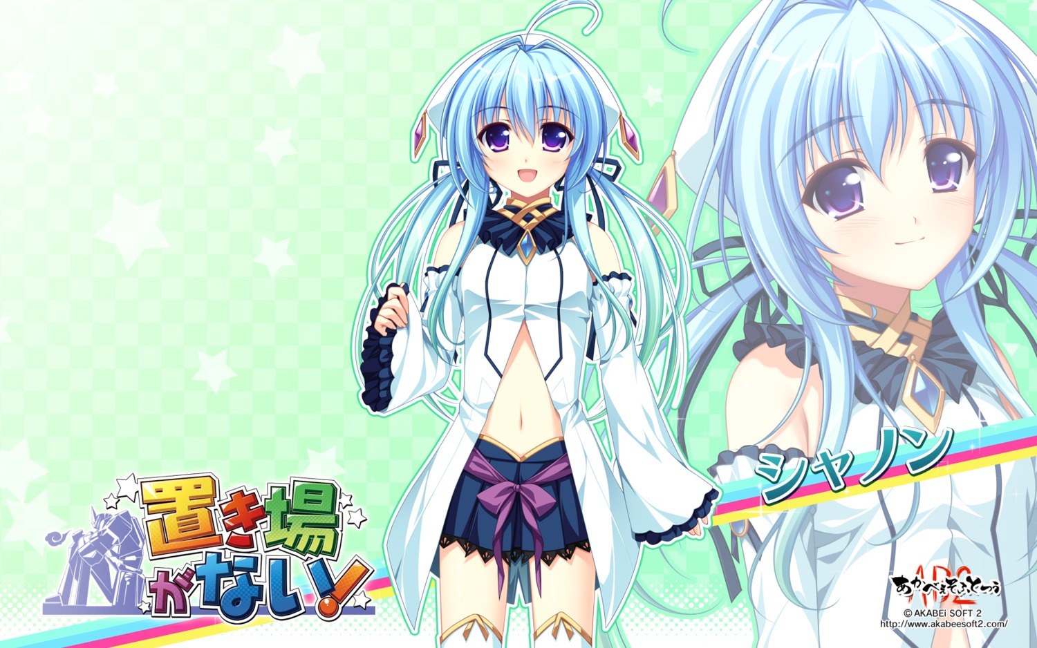 akabeisoft2, alpha, okiba_ga_nai!, syanon, wallpaper