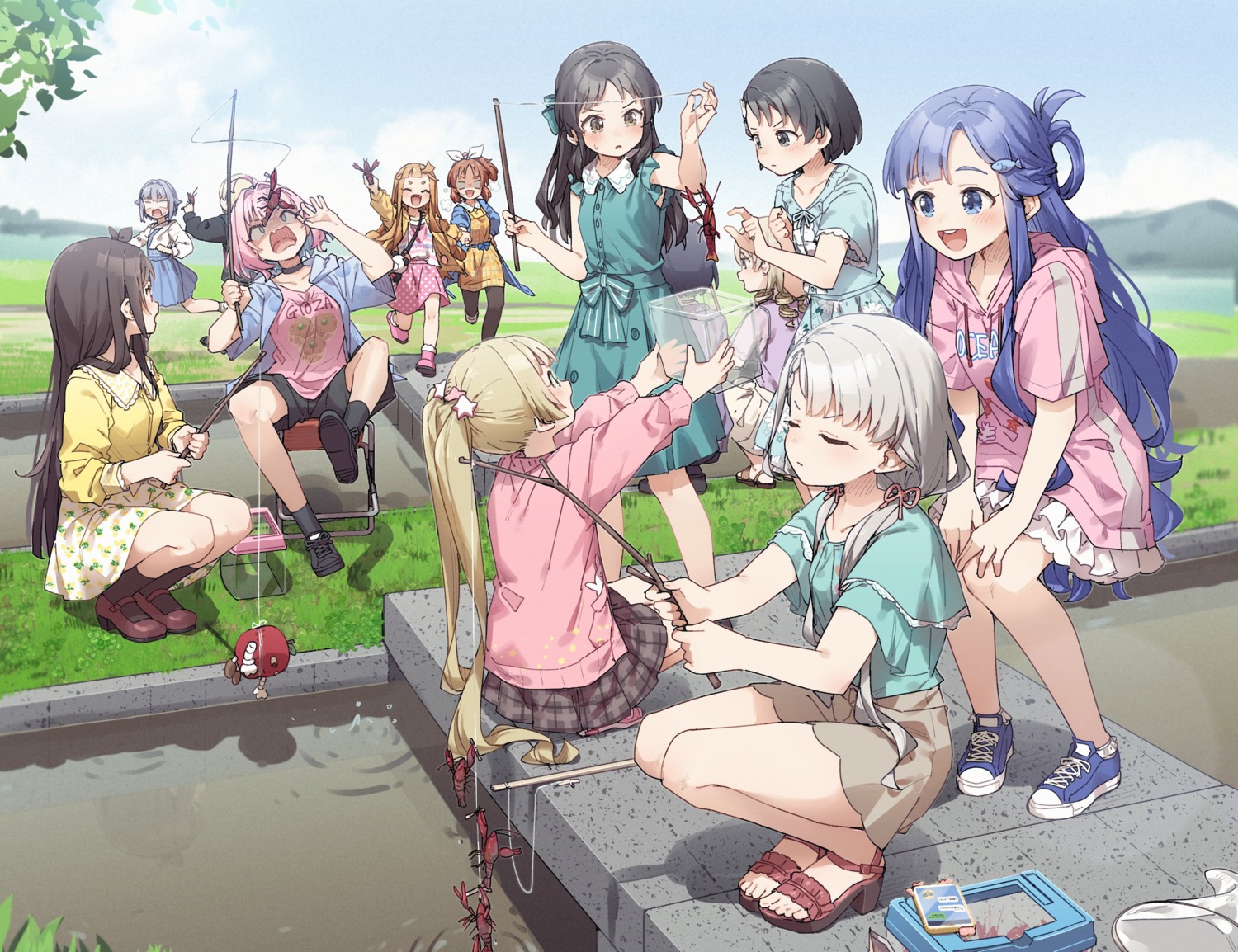 abe_nana, asari_nanami, dress, hayasaka_mirei, heels, hisakawa_nagi, ichihara_nina, koshimizu_sachiko