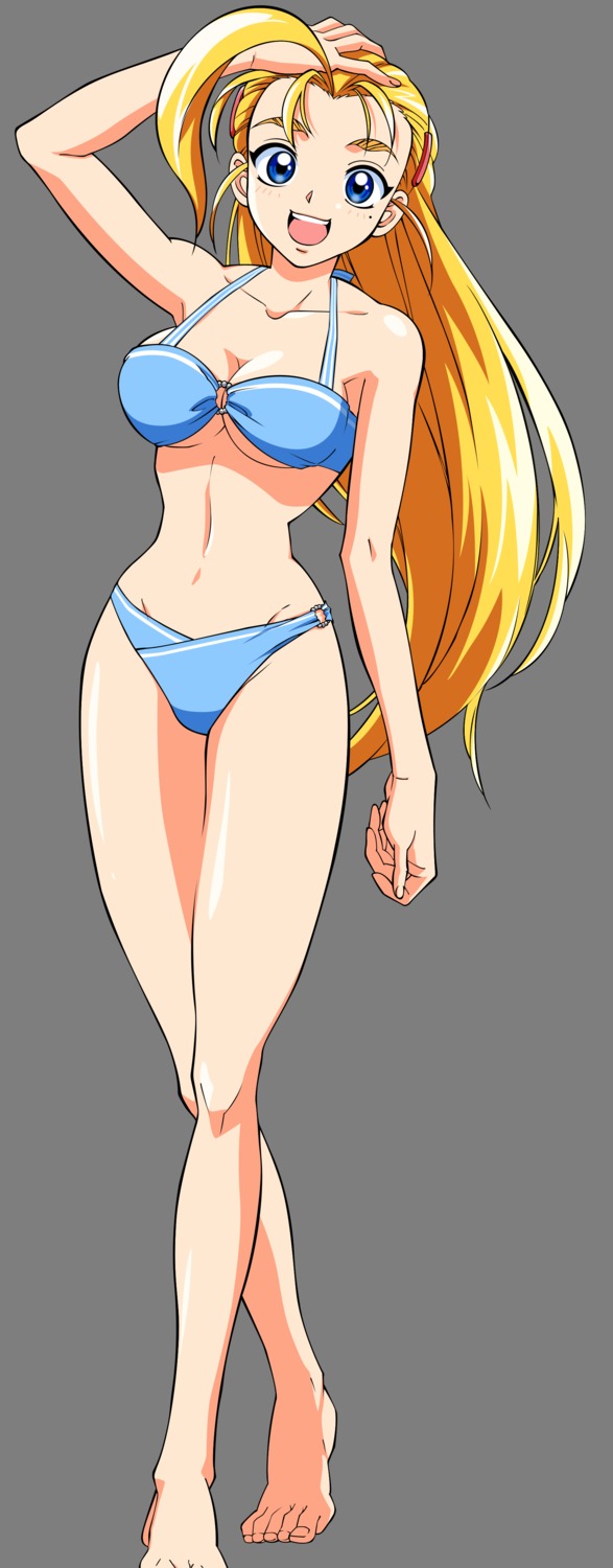 bikini, cleavage, furinji_miu, shijou_saikyou_no_deshi_kenichi, swimsuits, transparent_png, vector_trace