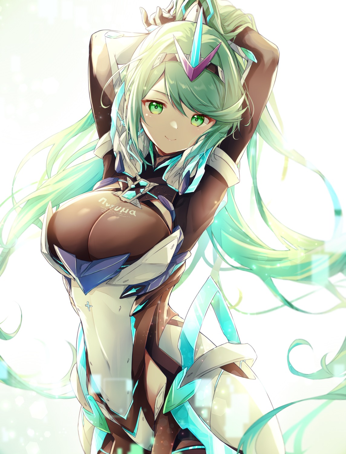 armor, bodysuit, pneuma_(xenoblade_2), ui_frara, xenoblade_(series), xenoblade_2