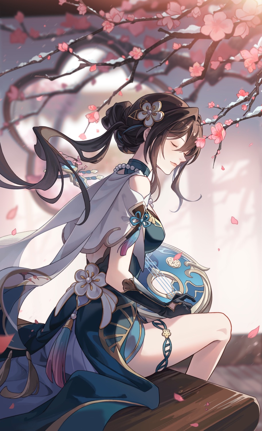 asian_clothes, garter, honkai:_star_rail, kano_sakiko, ruan_mei