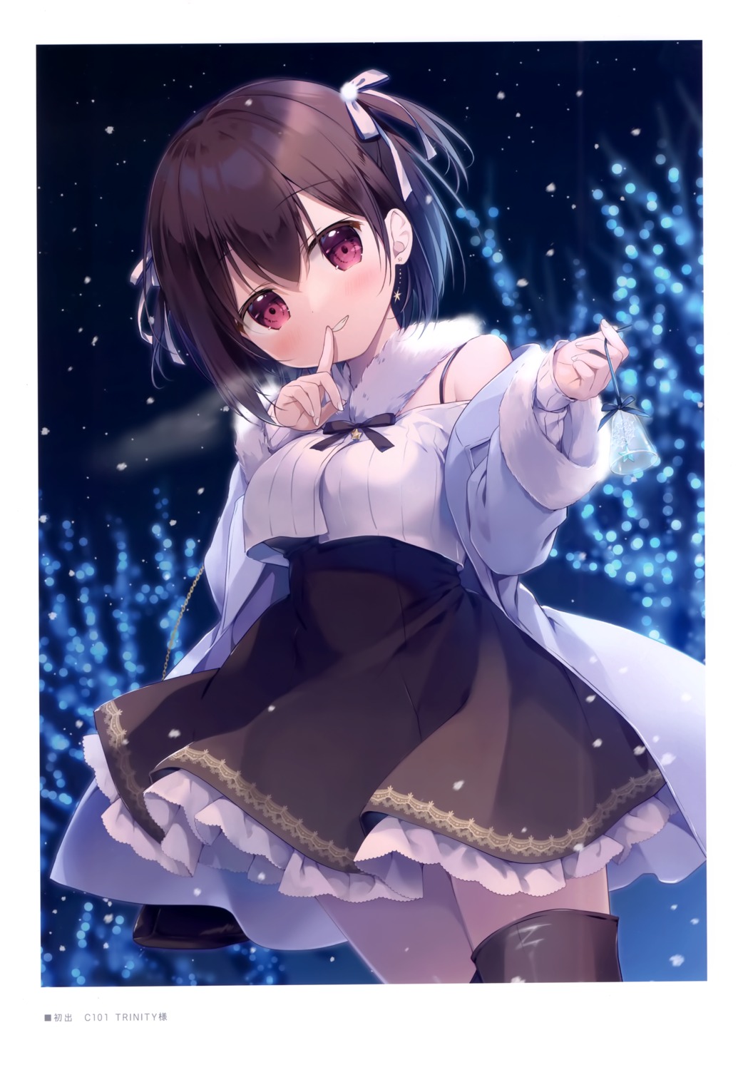 canvas+garden, miyasaka_naco, neru_(canvas+garden), skirt_lift, thighhighs