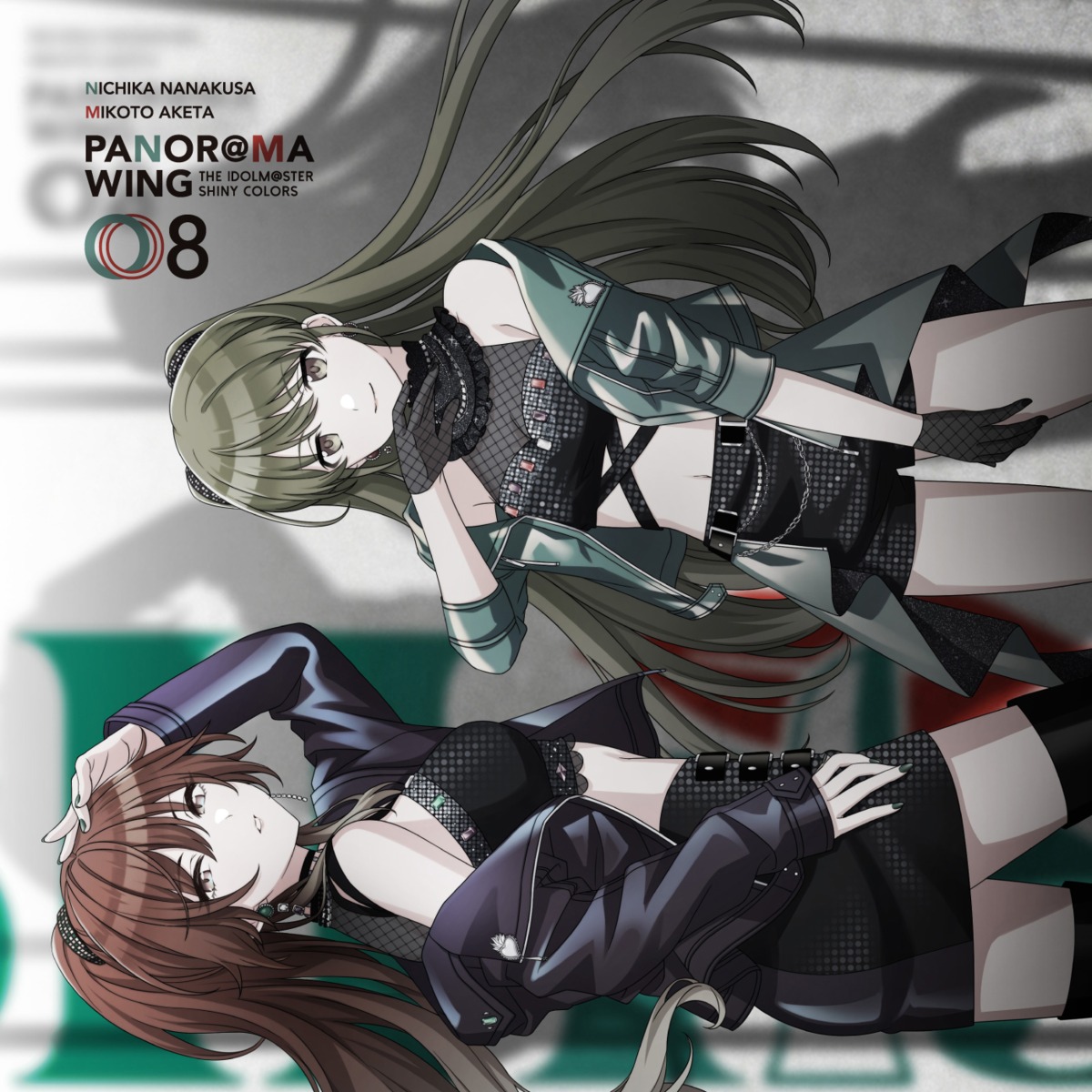 aketa_mikoto, disc_cover, fishnets, im@ssc_kaihatsu_team, nanakusa_nichika, see_through, the_idolm@ster, the_idolm@ster_shiny_colors