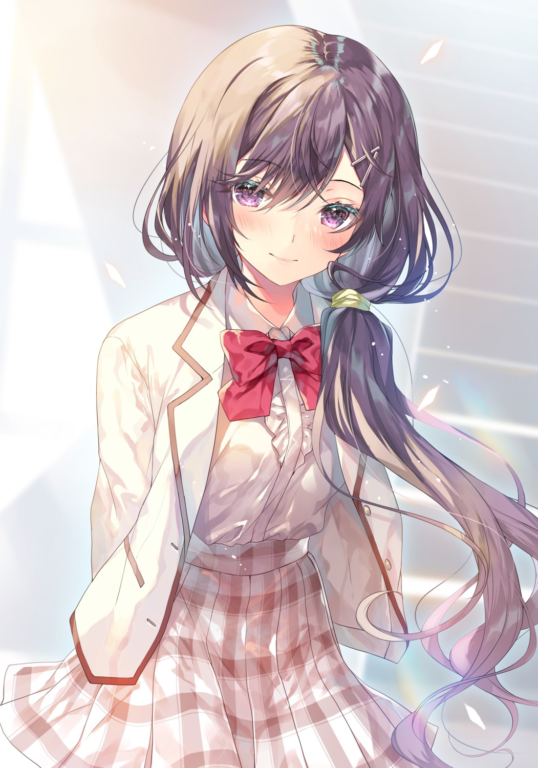 miwabe_sakura, miyakojima_narika, saijo_no_osewa, seifuku