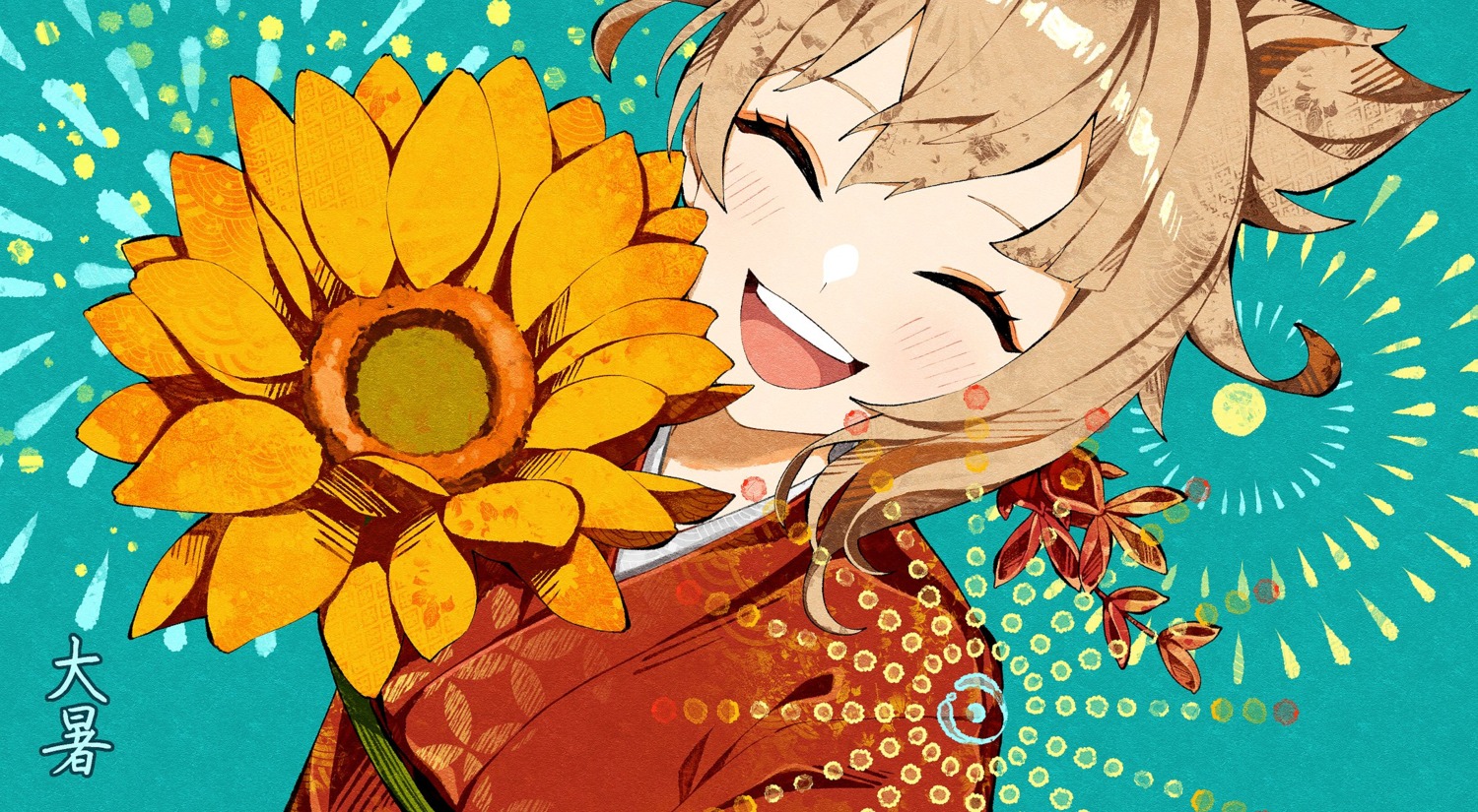 cha_hanare, genshin_impact, japanese_clothes, yoimiya