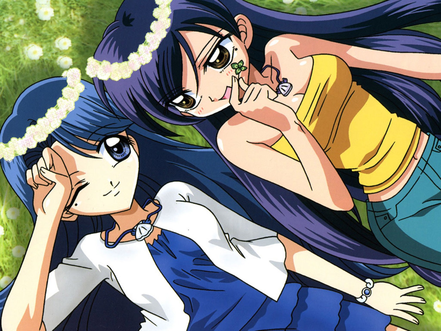 cleavage, karen_(mermaid_melody), makida_kazuaki, mermaid_melody_pichi_pichi_pitch, noelle