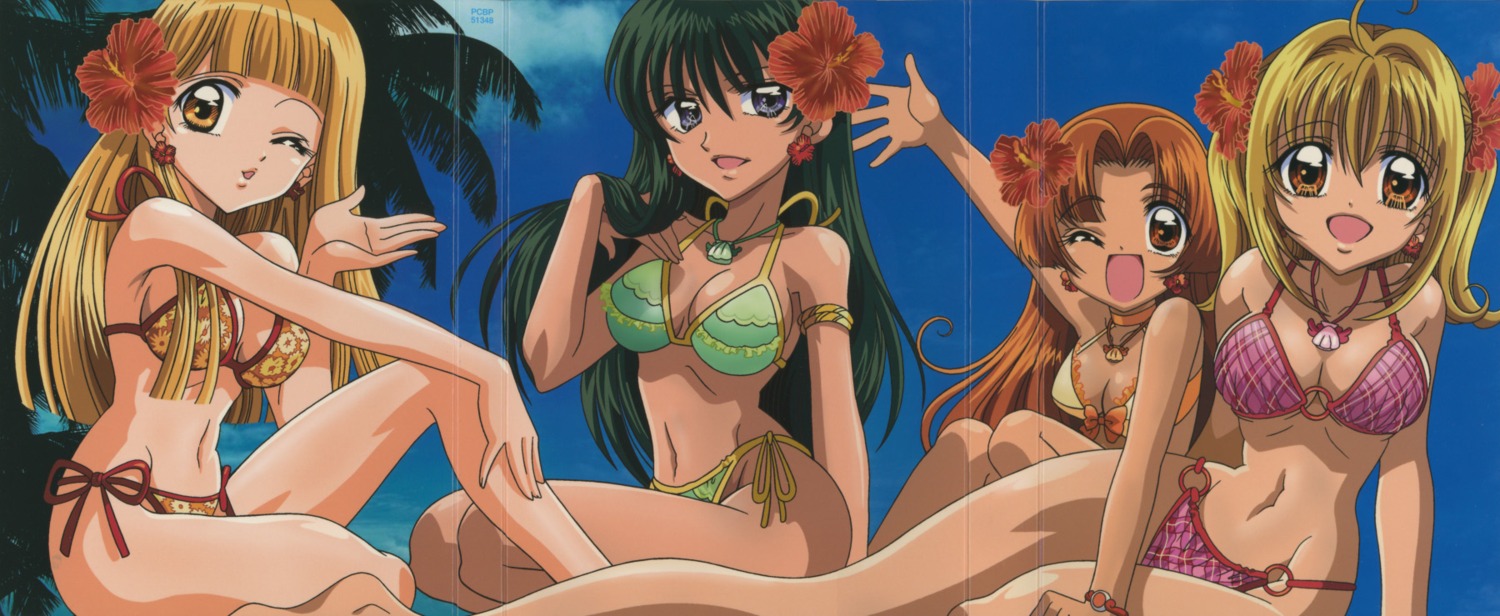 bikini, cleavage, coco, crease, fixme, makida_kazuaki, mermaid_melody_pichi_pichi_pitch, nanami_luchia