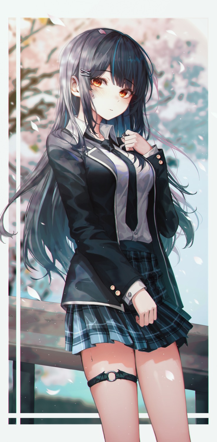 darang, garter, seifuku