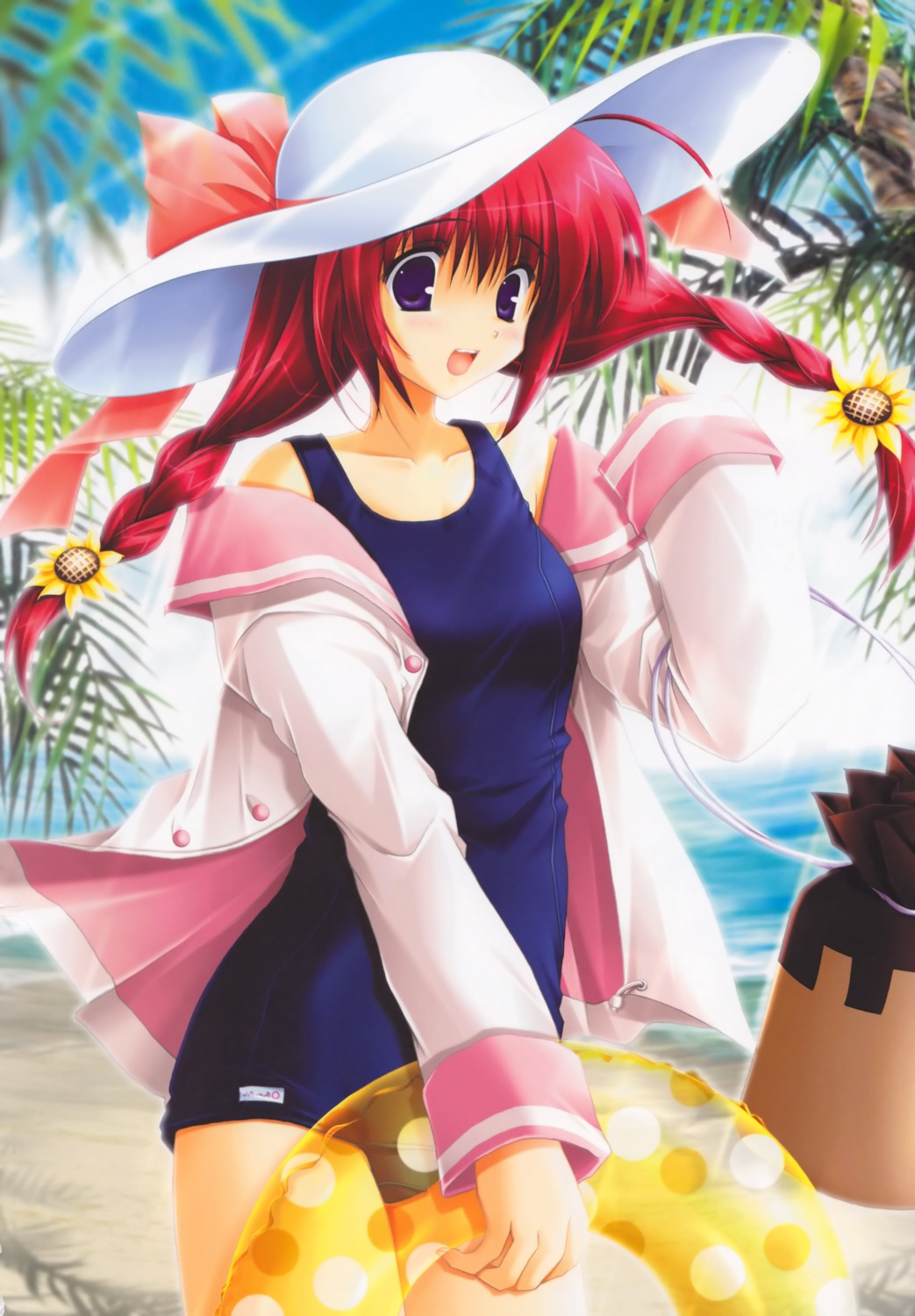 akane_makes_revolution, ikegami_akane, school_swimsuit, seifuku, swimsuits