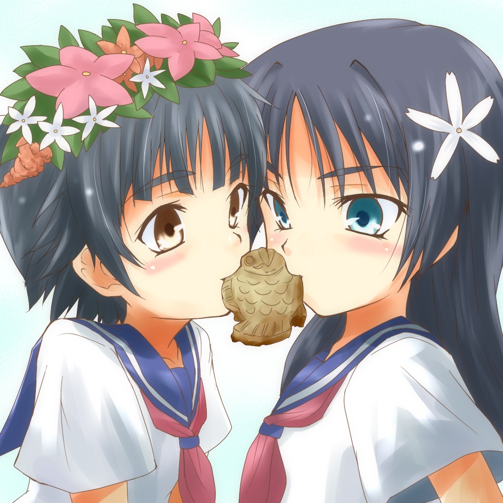 saten_ruiko, seifuku, toaru_kagaku_no_railgun, toaru_majutsu_no_index, uiharu_kazari, urutsu_sahari, yuri