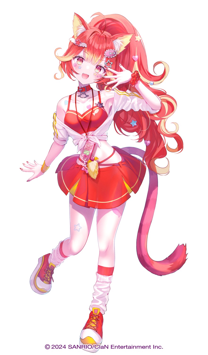 animal_ears, nekomimi, nyamaharu_eru, nyantasia!, reekaruru, tail, tattoo